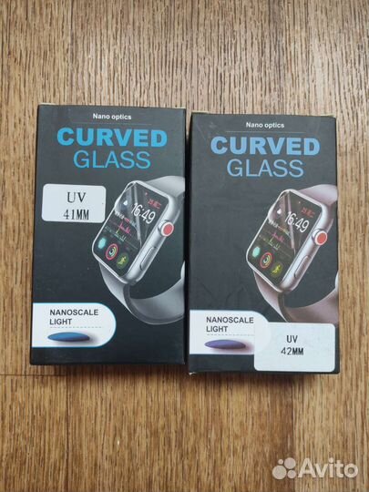 Защитное стекло на apple watch 41мм и 42мм