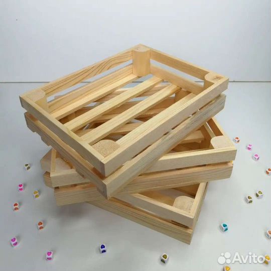 Деревянный ящик декоративный