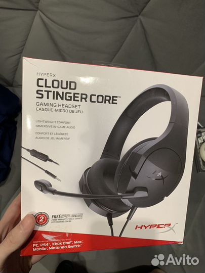 Проводные наушники Hyperx cloud stinger core