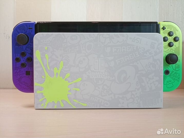 Nintendo switch oled splatoon 3 edition