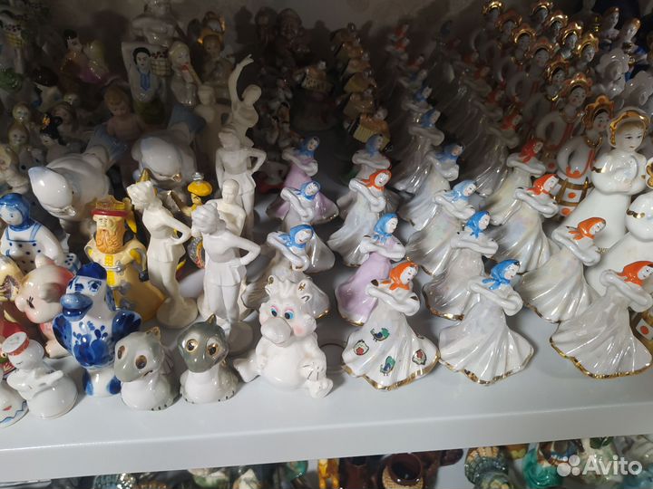 Статуэтки СССР фарфор