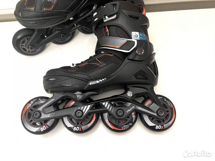 Ролики Oxelo детские 29-32 в прекрасном состоянии
