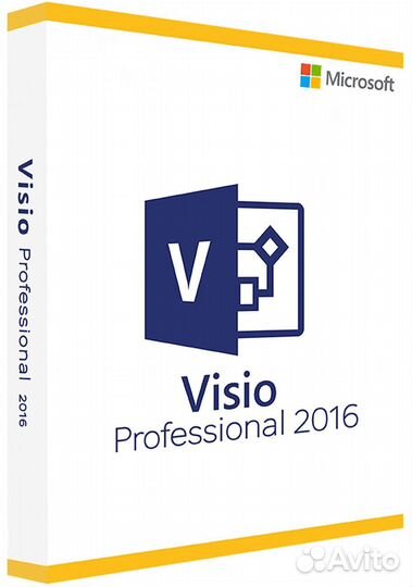 Ключ Visio 2016 Pro - быстрая активация, Windows
