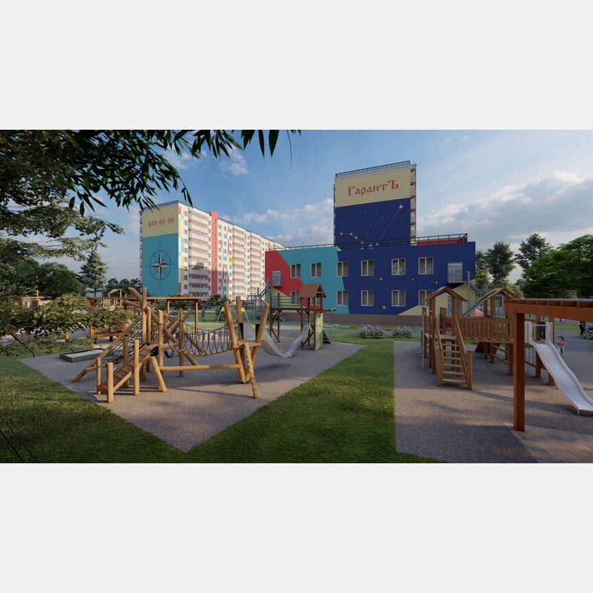 1-к. квартира, 58,8 м², 3/10 эт.