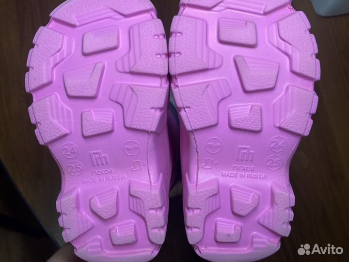 Резиновые сапоги nordman 24 25