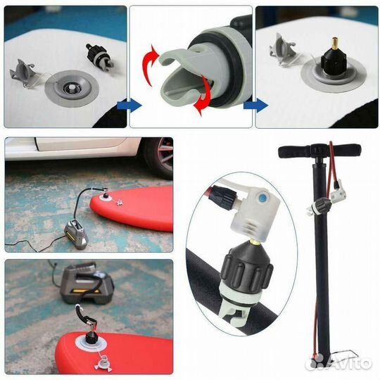 Аксессуары сап-досок: Переходник для накачивания