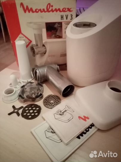 Мясорубка электрическая moulinex