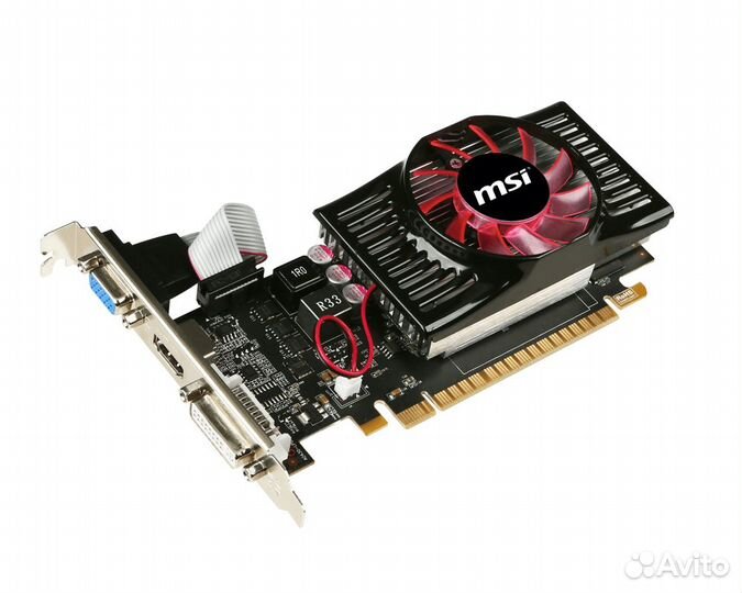MSI Nvidia GeForce GT 630 1Gb гарантия