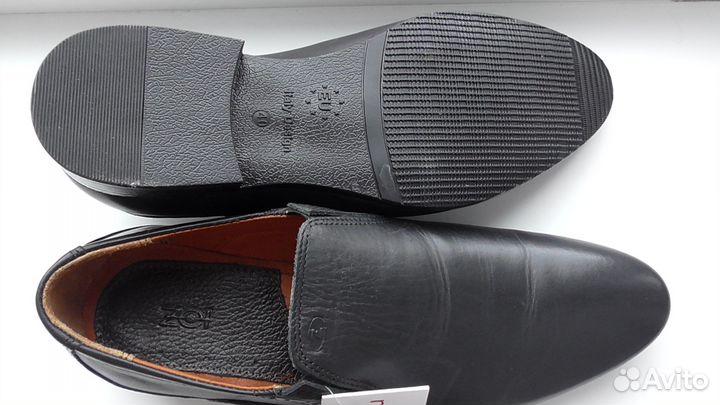 Туфли мужские 40 размер кожаные italy desing новые