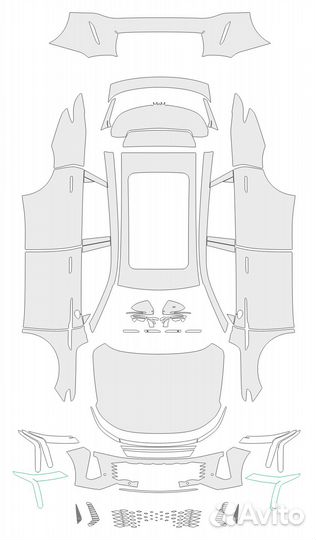 Антигравийная защита Exeed VX LX RX