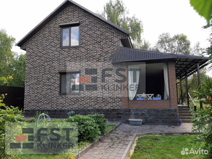 Гибкий кирпич на сетке 