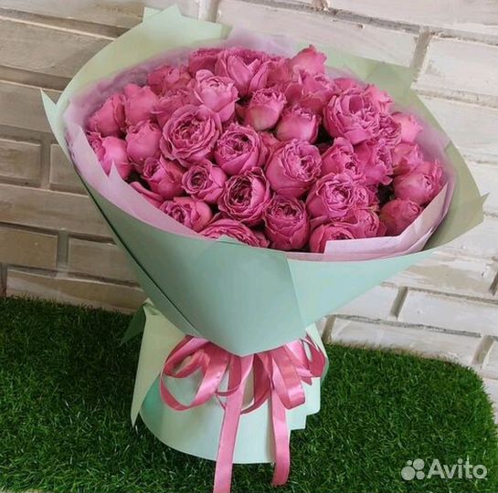 Цветы пионовидные розы