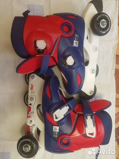 Роликовые коньки детские 30-32 oxelo