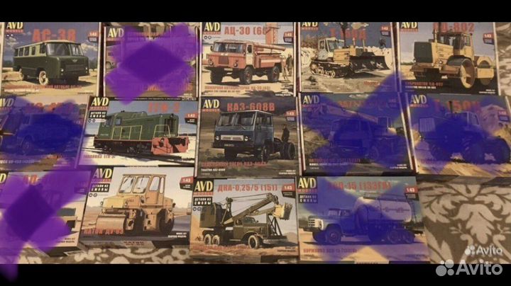 AVD models. новые сборные модели. Цены по запросу