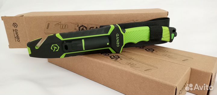 Нож Ganzo G8012V2-LG зеленый