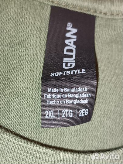 Футболка мужская новая 2XL Gildan SoftStyle