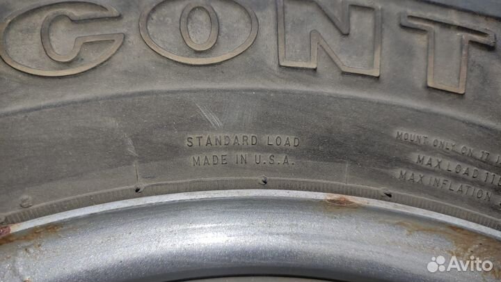 Continental Conti Trac AT 255/75 R17 на диске