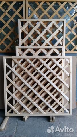 Шпалера деревянная