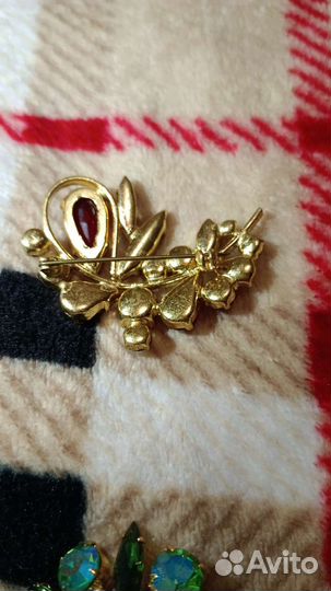 Винтажные броши Чехословакия, СССР