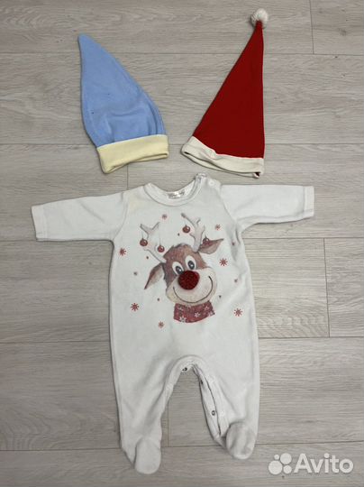 Новогодний костюм для новорожденного