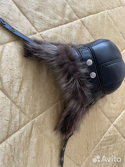 Мужская шапка меховая ушанка