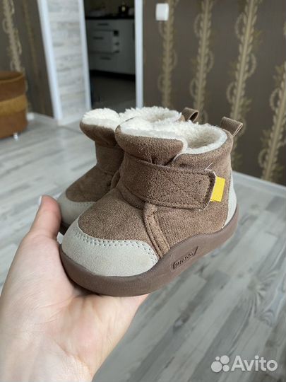 Пинетки ботинки для малыша 16 размер