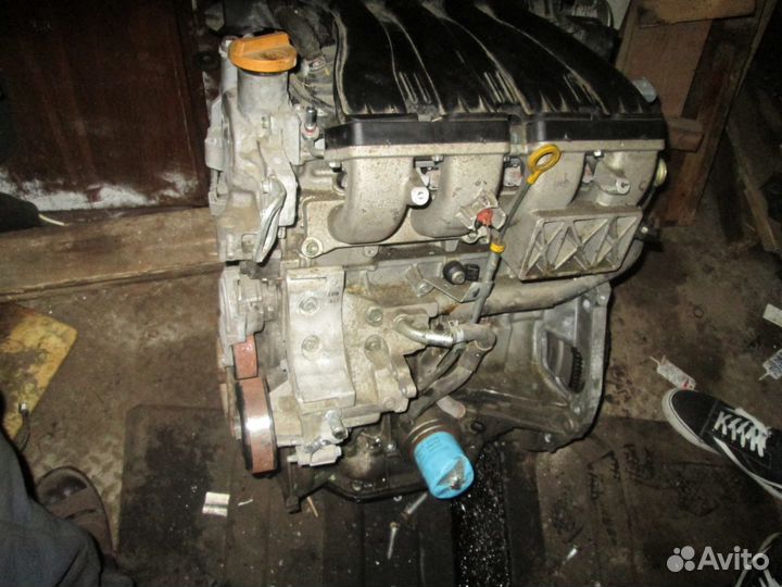 Рено меган 3 флюенс двигатель 2,0 л Renault megane