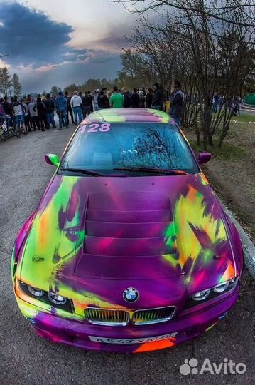 Бюджетный окрас авто
