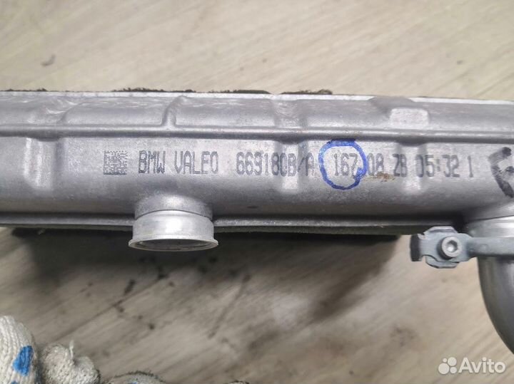 Радиатор печки отопителя BMW X5 E70