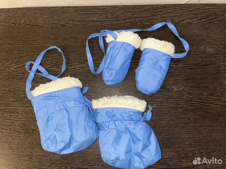 Зимний весенний комбинезон до 80 см