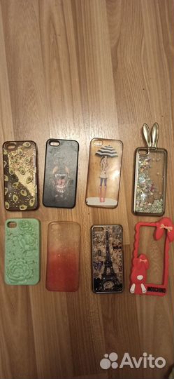 8 чехлов на iPhone se(5,5+)