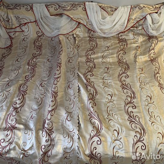 Шторы с Ламбрекеном