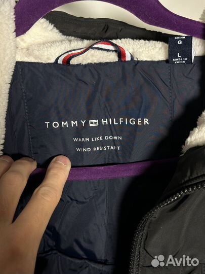 Пуховик мужской tommy hilfiger l