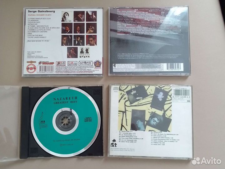Cd лицензионный диски Рок
