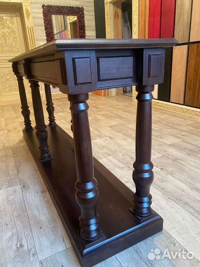 Деревянная консоль