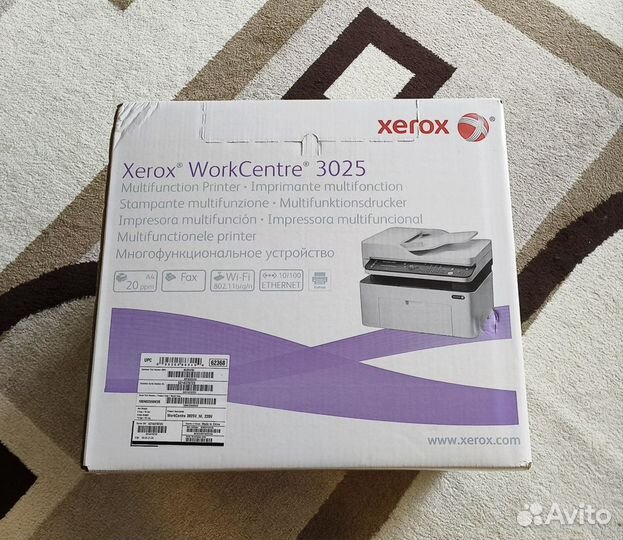 Мфу лазерный Xerox WorkCentre 3025NI