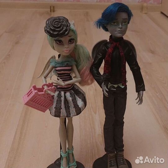 Монстер Хай Сет кукол Рошель Гойл и Гаррот Дю Рок