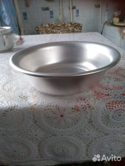 Миска алюминиевая новая, советское качество