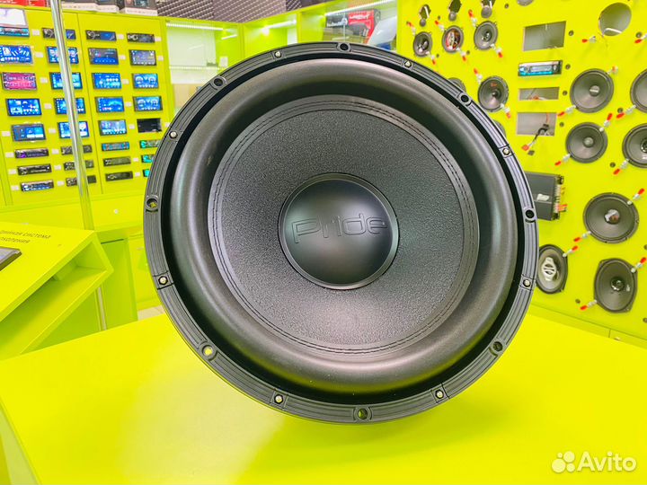 Сабвуфер pride M.12 15 (1.8 + 1.8 RMS 1200W)