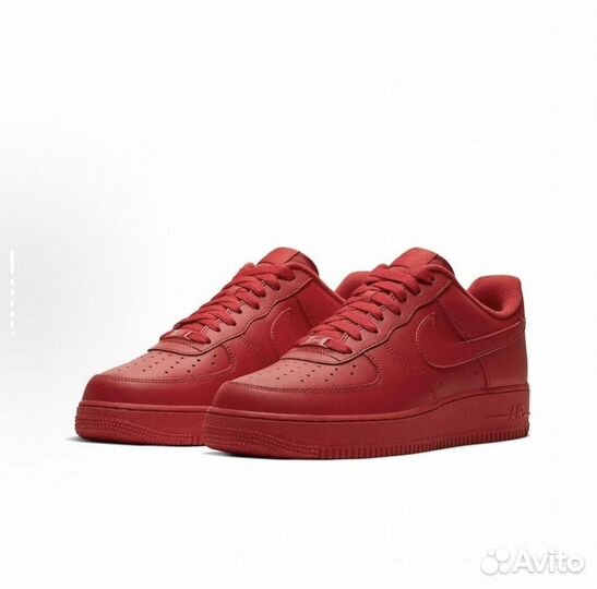 Nike air force 1 low triple red