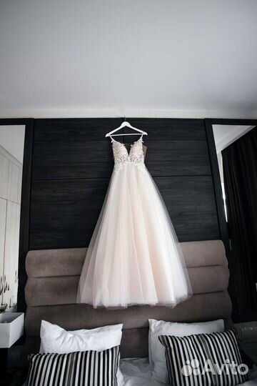 Свадебное платье + будуарное платье