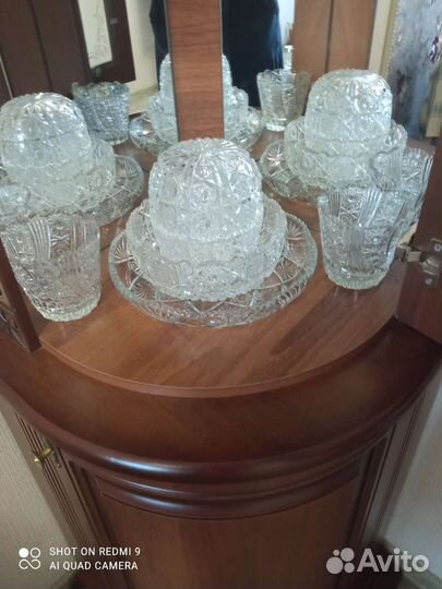 Хрустальная посуда СССР