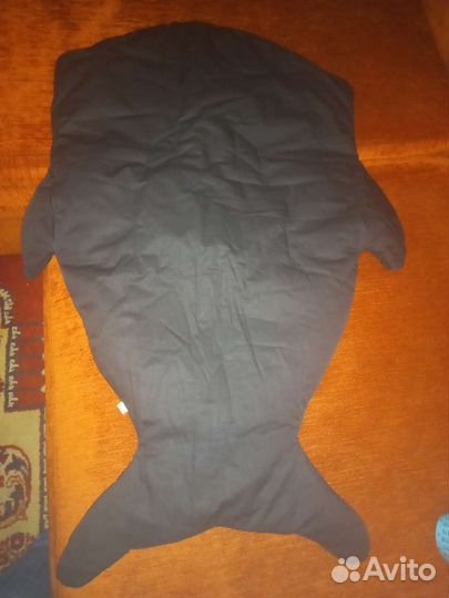 Накидка под санки ввиде акулы