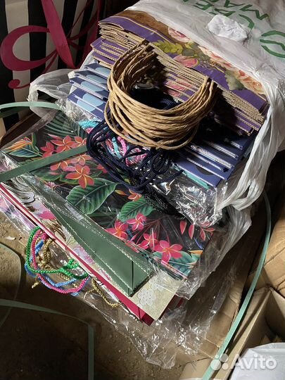 Пакеты подарочные