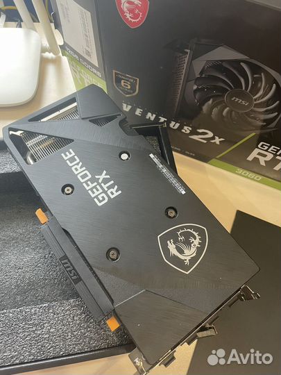 Видеокарта MSI nvidia GeForce rtx 3060 ventus 2x