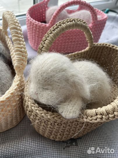 Зайка ручной работы