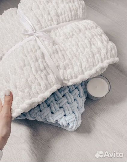 Плюшевые пледы для малышей в коляску, кроватку