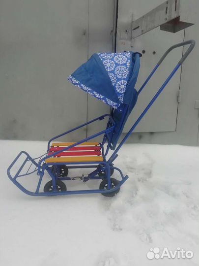 Санки на колесах