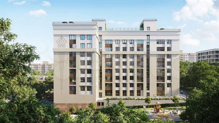 2-к. квартира, 60,1 м², 4/8 эт.