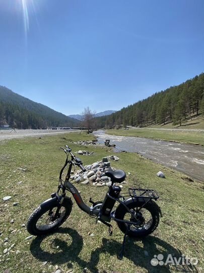 Складной электровелосипед 1000Вт 48В21ач